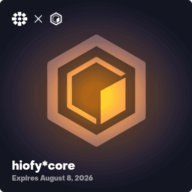 hiofy.core avatar